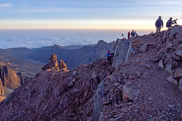 Each day brings more altitude, less oxygen and better views.

