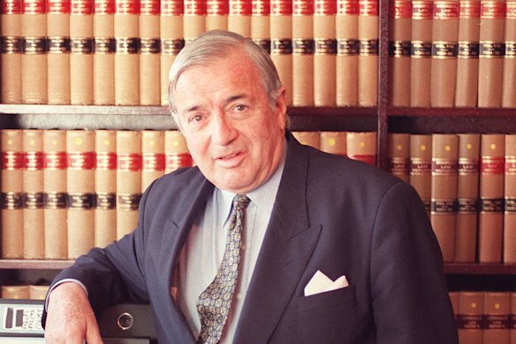 The late barrister David Rofe, QC, left $2.3 million to Kathy Jackson in his will.