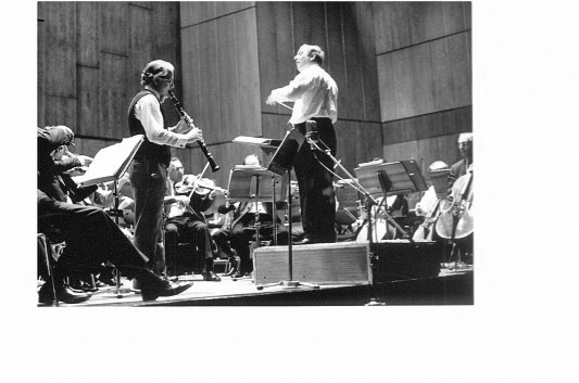 Clarinettist Donald Westlake on the Sydney Symphony Orchestra European Tour in 1974.