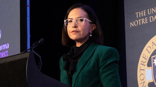 Education Minister Prue Carr