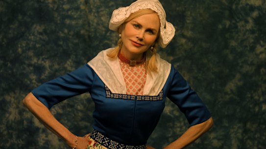Nicole Kidman as Nancy Vandergroot in Holland.