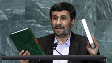 In 2010, then Iranian President Mahmoud Ahmadinejad questioned whether the September 11 attacks on the US in 2001 were staged. 