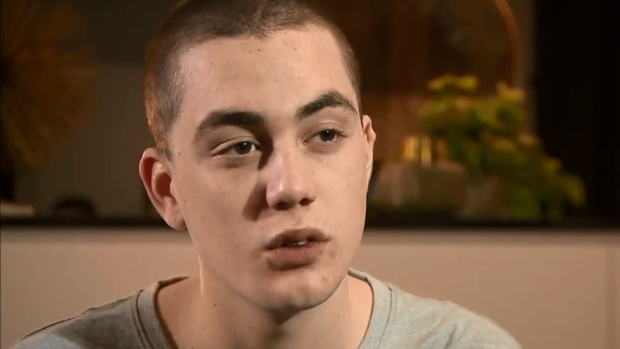 Isaiah Stephens, 18, accused of bashing Assistant Police Commissioner Chris O'Neill with his brother, speaks to Nine News.