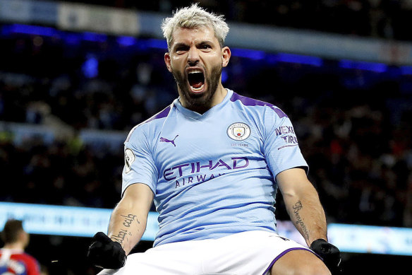 Sergio Aguero leads the all-time scoring charts both for Manchester City and for non-English players in the Premier League as a whole.