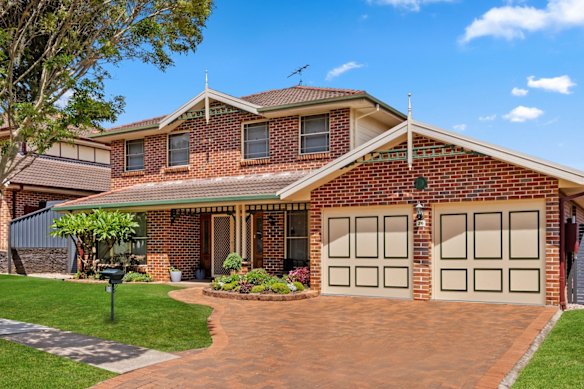 This four-bedroom house on Bali Drive in Quakers Hill was said to have been sold to a last-minute buyer. 