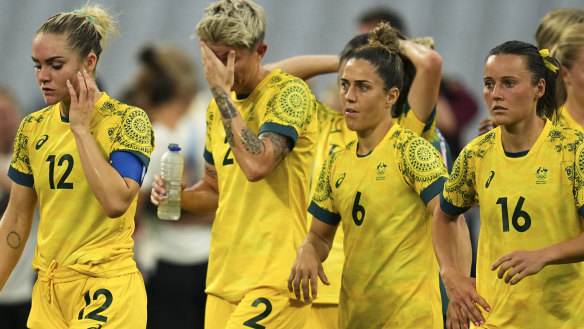 The Matildas were comprehensively beaten by Germany in their opening pool match.