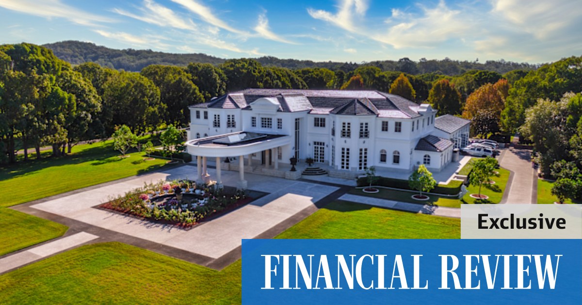 Prestige property: $42m Gold Coast mega-mansion Bellagio La Villa returns to market after sale falls over - Vimarsana News