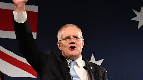 Scott Morrison's election victory came despite a fall in turnout and an increase in informal votes.
