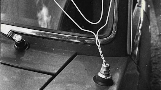 Use it to open your car door before returning the coathanger to its usual role as a radio aerial.