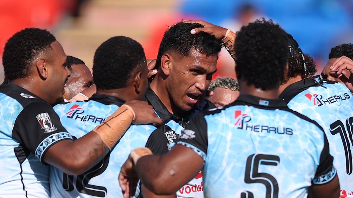 Rugby League World Cup 2026: Fiji defeat Cook Islands; Jacob Saifiti ...