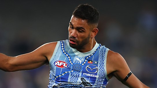 Tarryn Thomas is facing a police charge and allegations of violence 