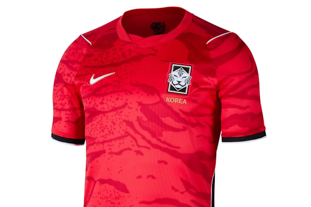 South Korea's home kit for the 2026 FIFA World Cup