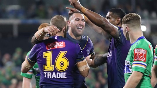 Nelson Asofa-Solomona returned to training on Thursday.