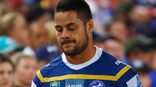 Uncertain future: Parramatta hasn't given up hope of signing Jarryd Hayne.