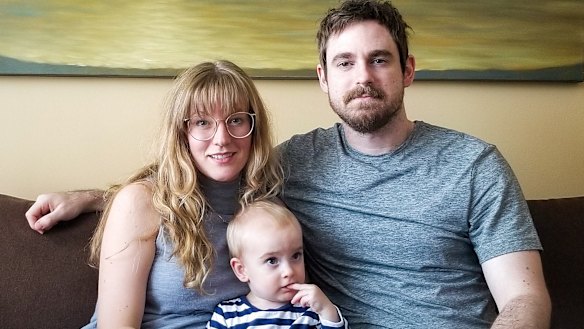 Claire, Andrew and Chester Burles are stuck in Vancouver and trying to come back to Australia.