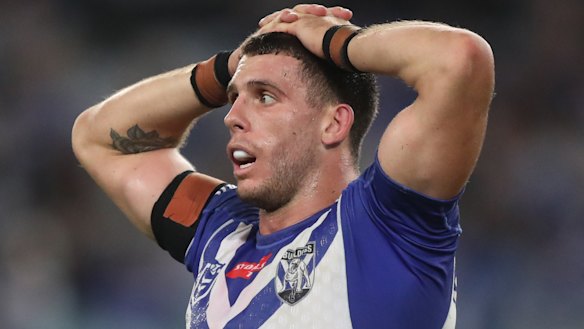 Adam Elliott is searching for a club after parting ways with the Bulldogs on Friday.