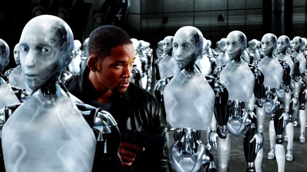 Isaac Asimov's I, Robot was filmed in 2004 by Australian director Alex Proyas.