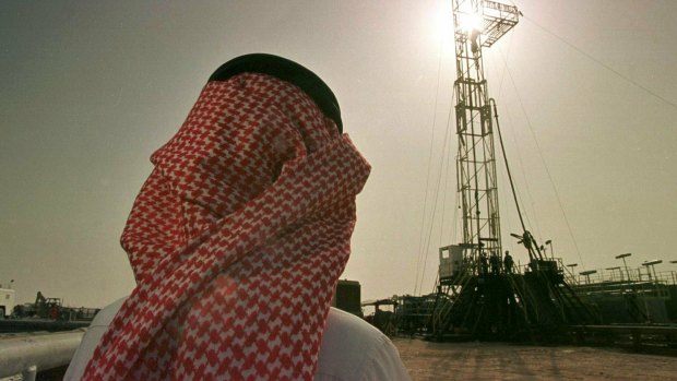 Production at Saudi oil fields is declining. 