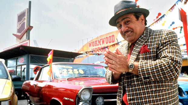 Danny DeVito as Harry Wormwood in the movie version of Matilda.