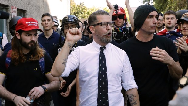 Proud Boys founder Gavin McInnes has a history of making inflammatory statements about Muslims, women and members of the LGBT community.