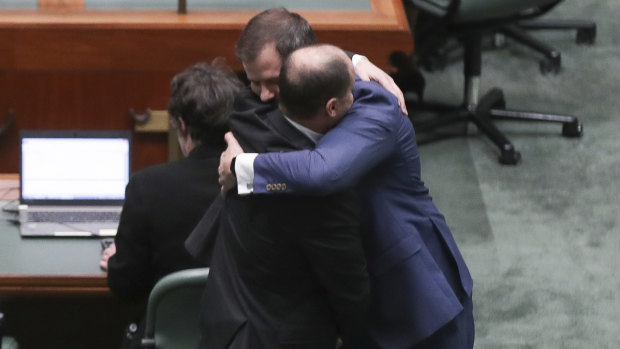 Jewish Liberal Party member Josh Frydenberg and Muslin ALP member Ed Husic.