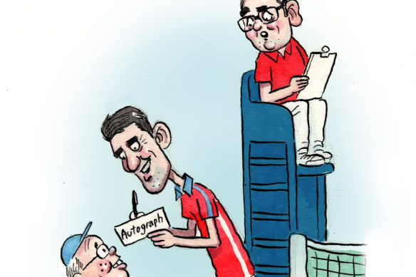 The great tennis vaccine debate.