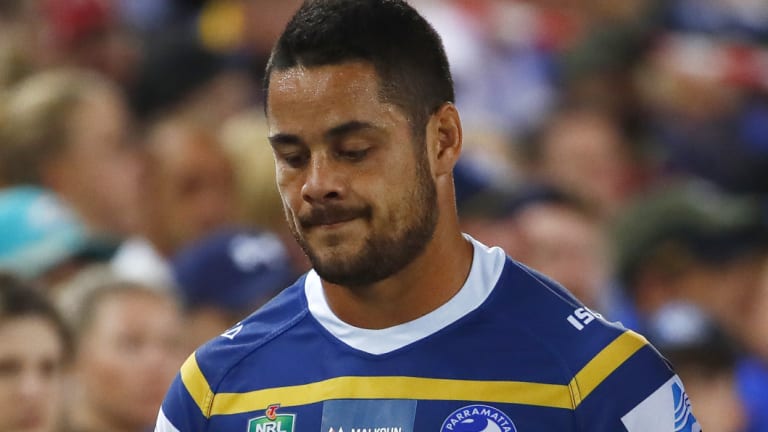 Uncertain future: Parramatta hasn't given up hope of signing Jarryd Hayne.