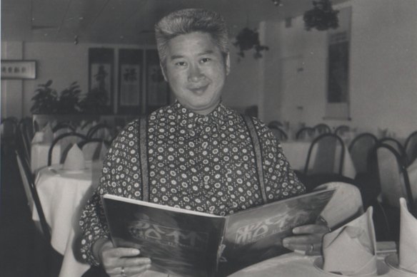 Billy Wong in the restaurant’s early years.