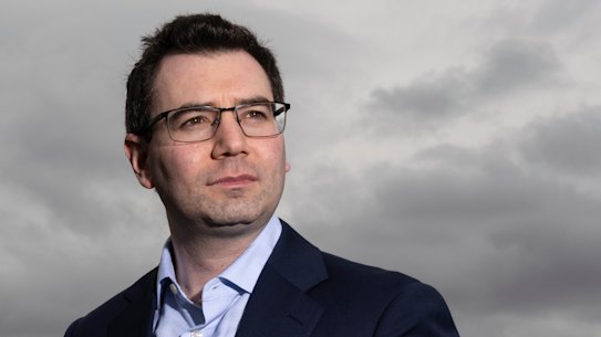 Darren Bark from the Jewish Board of Deputies at Rose Bay..