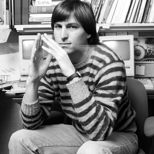 Steve Jobs in 1984.