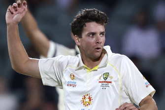 Jhye Richardson missed the last three Tests of the Ashes after suffering a foot injury.