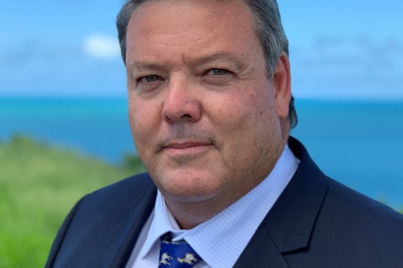 Whitsunday mayor Andrew Willcox, who will contest the seat of Dawson for the LNP at the next federal election.
