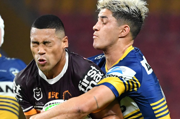 Dylan Brown's bleached hair wasn't the only trickery going on as the NRL resumed on Thursday night.