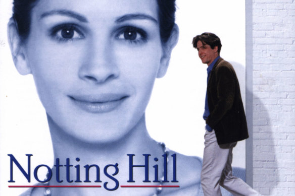 Notting Hill’s soundtrack featured Julia Roberts and Hugh Grant on the cover.