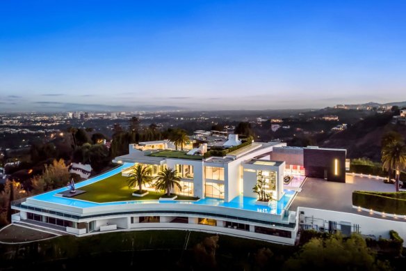 This Bel-Air mansion sold for $171.5 million.