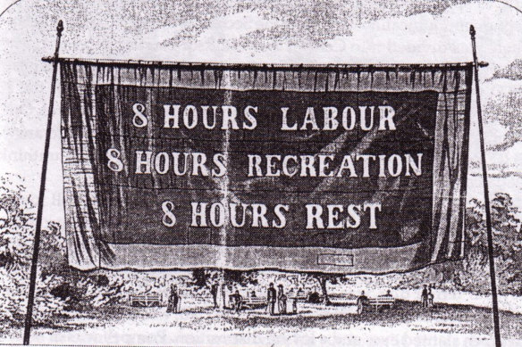 Only 12 of the Eight-Hour Day Trade Union banners exist today.