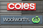 MELBOURNE, AUSTRALIA - MARCH 13: Woolworths and Coles supermarket signage on March 13, 2024 in Melbourne, Australia. Australia's two major supermarket chains, Coles and Woolworths, have come under scrutiny for their role in the cost of living crisis in the country, with both companies significantly increasing their profits during the pandemic while consumers faced rising living costs, local media reports said. Former cabinet minister Craig Emerson is leading a government inquiry into supermarket