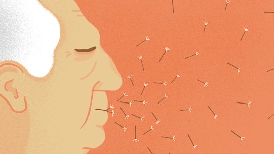 “He is full of ballads still, but song hums silently within him because my father has lost his voice.”