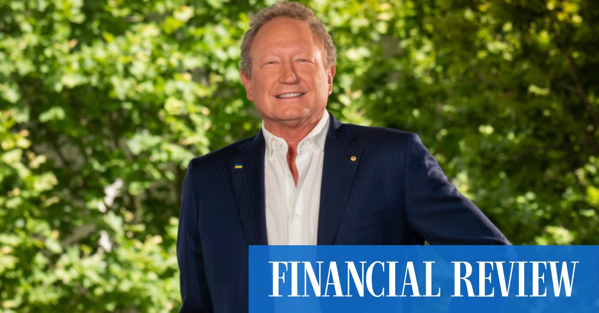 Andrew Forrest usurps Gina Rinehart as netball saviour - Vimarsana News