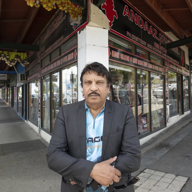 Steve Khan, a Dandenong resident and business owner, was one of the pioneers of the Little India precinct.