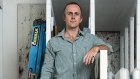 Sam Harding at the Camperdown, Sydney studio of his late father, the acclaimed artist Nicholas Harding.