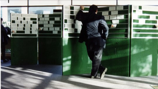 The unemployment rate held steady at 5.7 per cent in April.