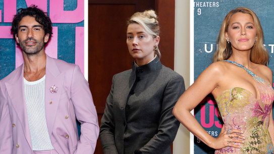 Actor Amber Heard has spoken out in support of Blake Lively and her lawsuit against It Ends With Us co-star Justin Baldini.