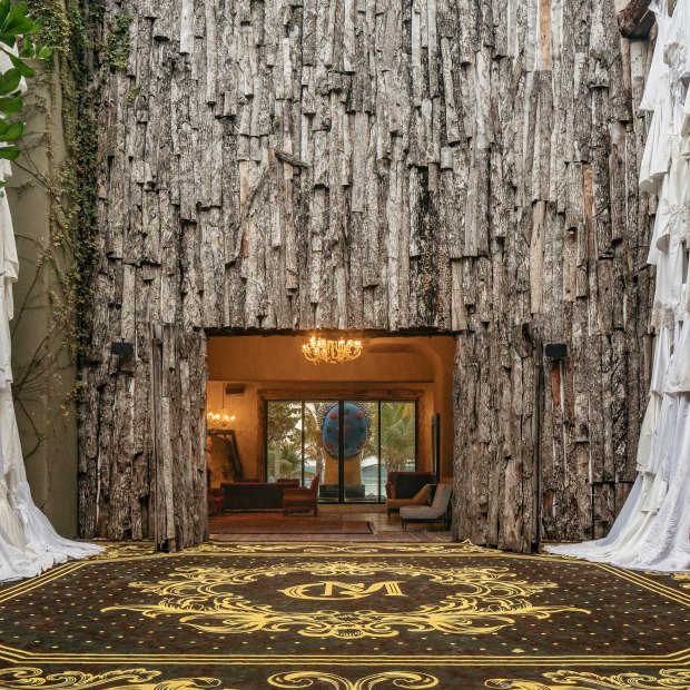 Art is front and centre at Casa Malca.