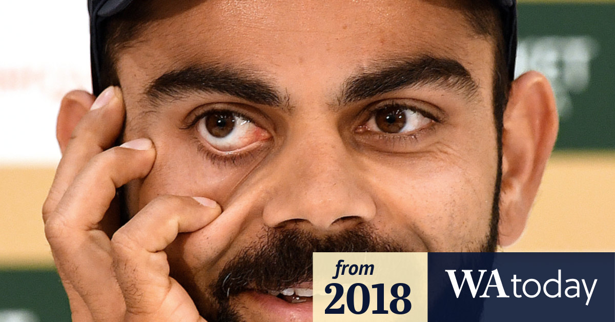 Australia vs India test: Virat Kohli given spray by ...