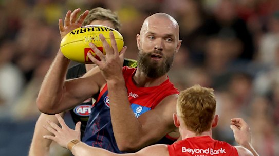 Max Gawn and his Demons will have to do it the hard way tonight.