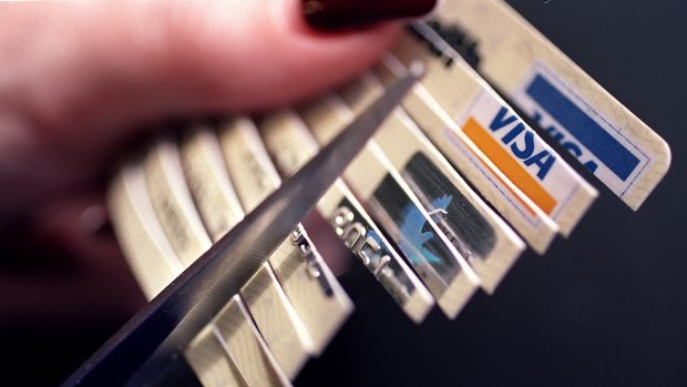 The number of credit cards is now at its lowest level in four years.