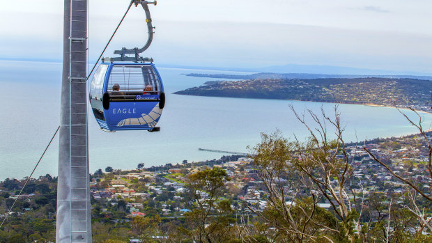 Enjoy the views from the Arthurs Seat Eagle.