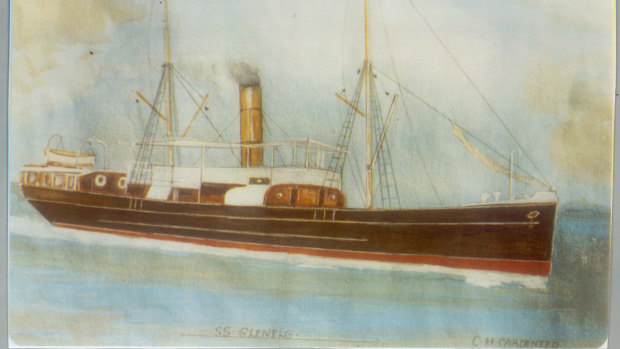 The SS Glenelg sank near Lakes Entrance in one of the worst maritime disasters in Victorian history.