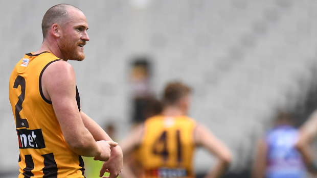 Jarryd Roughead playing in the VFL.